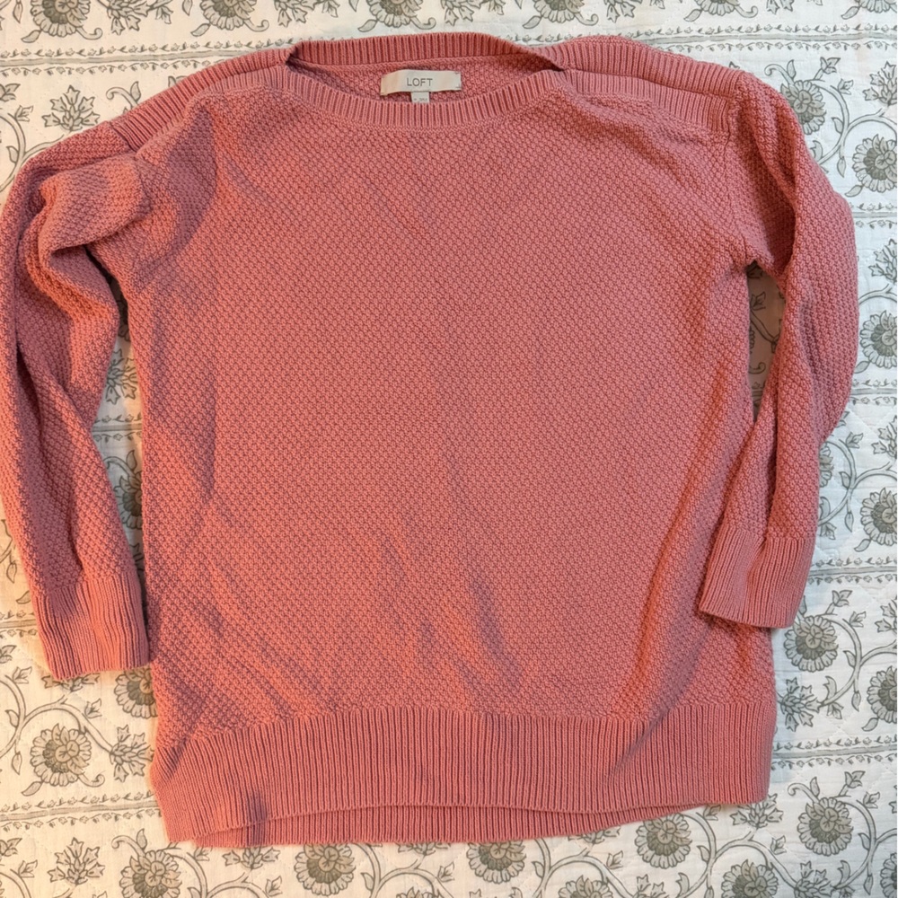 LOFT Pink Sweater